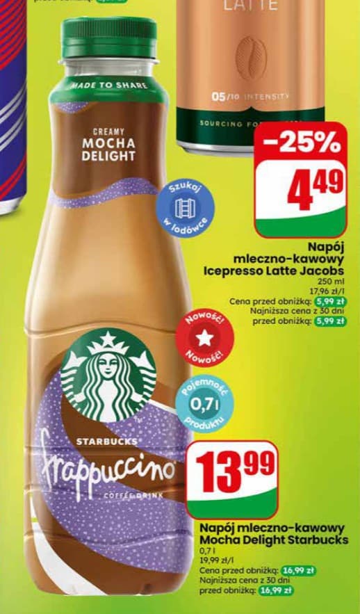 napój mleczno-kawowy Mocha Delight