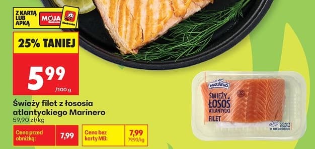 filet z łososia atlantyckiego
