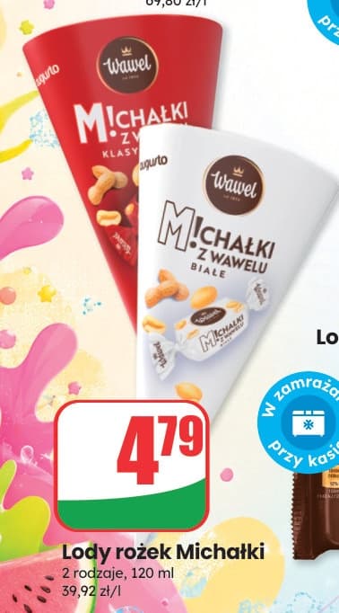 lody rożek Michałki