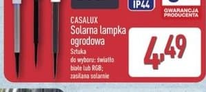 solarna lampka ogrodowa