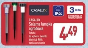solarna lampka ogrodowa