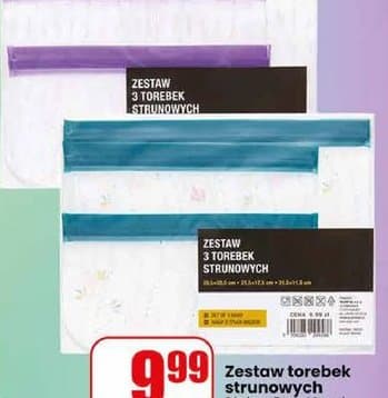 zestaw torebek strunowych