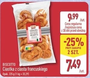 ciastka z ciasta francuskiego