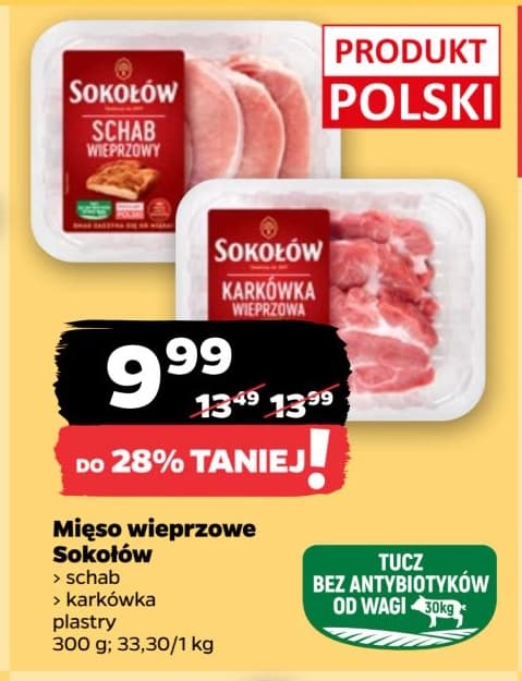 mięso wieprzowe w plastrach