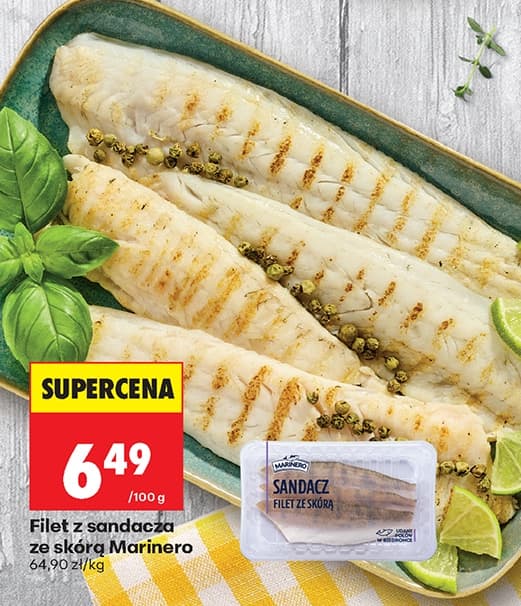 filet z sandacza ze skórą