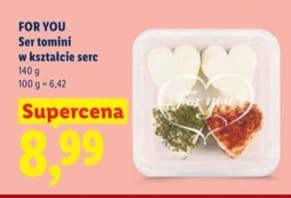 ser tomini w kształcie serc