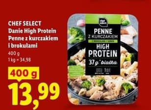 danie High Protein Penne z kurczakiem i brokułami