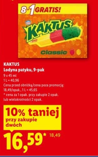 lody na patyku