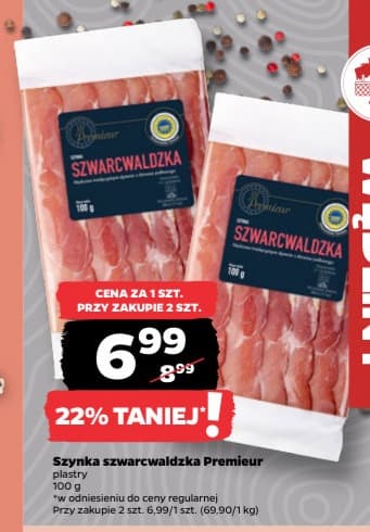 szynka szwarcwaldzka w plastrach