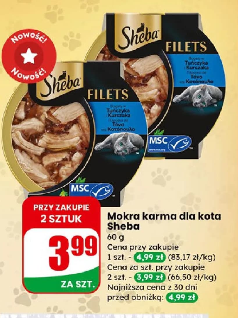 mokra karma dla kota filets