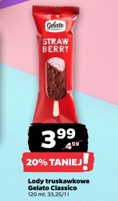 lody truskawkowe