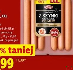 parówki z szynki