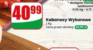 kabanosy wyborowe