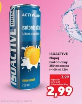 napój izotoniczny cytrynowy
