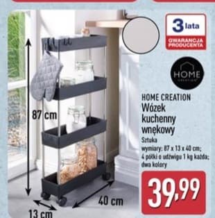 wózek kuchenny wnękowy