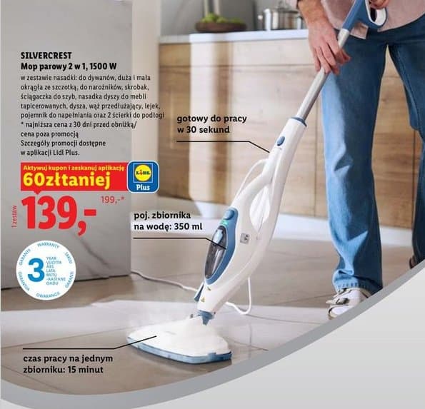 mop parowy 2 w 1