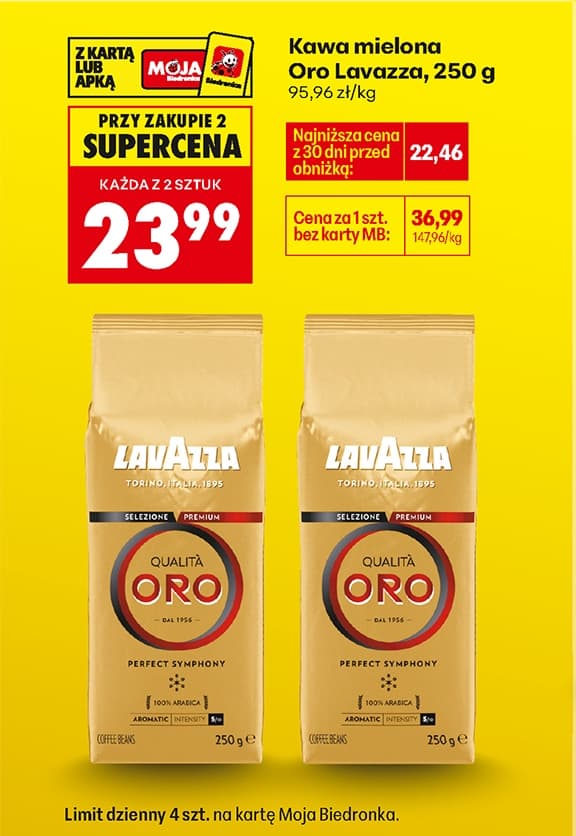 kawa mielona oro