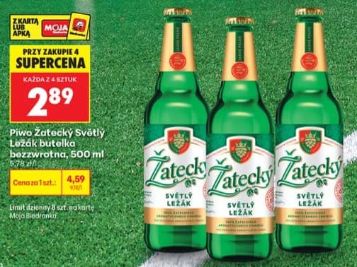 Žatecký piwo jasne pełne 500ml
