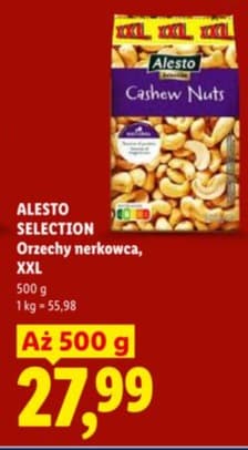 orzechy nerkowca XXL