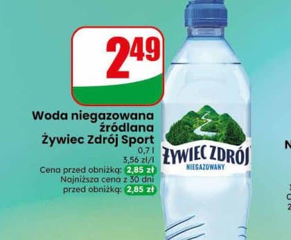 woda niegazowana