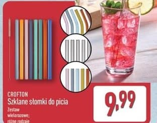 szklane słomki do picia