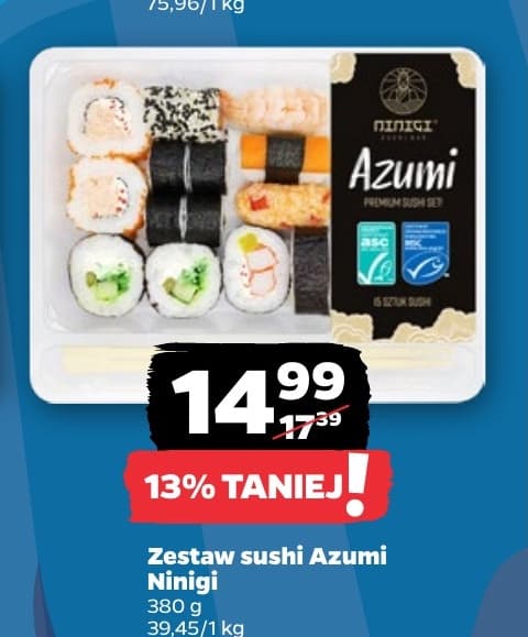 zestaw sushi nigiiri