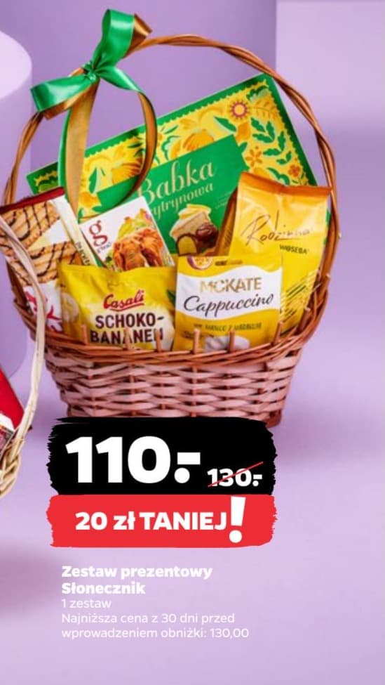 zestaw prezentowy słonecznik
