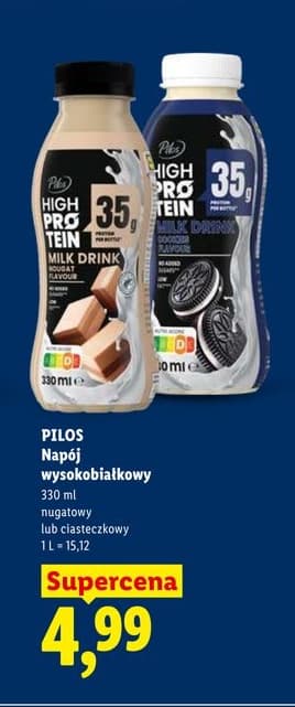 napój wysokobiałkowy