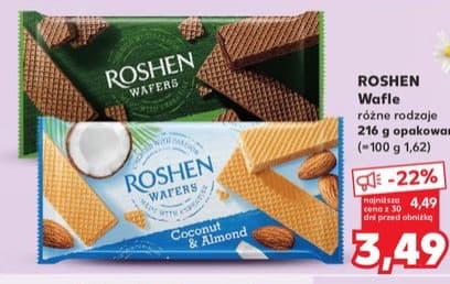 wafle różne rodzaje