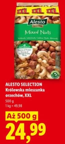 mieszanka orzechów