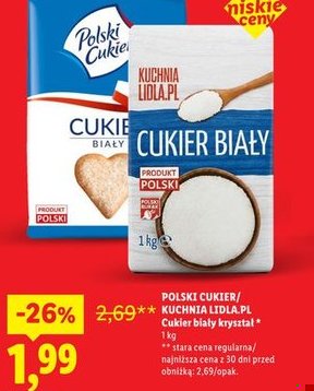 cukier biały krystaliczny