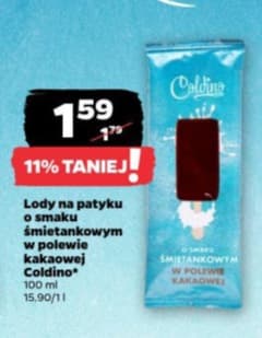 lody na patyku śmietankowe w polewie kakaowej