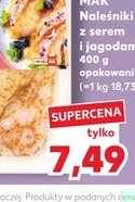 naleśniki z serem i jagodami