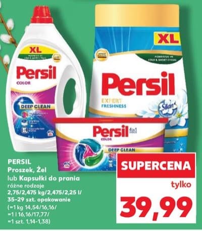 proszek, żel lub kapsułki do prania