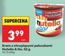 krem z chrupiącymi paluszkami