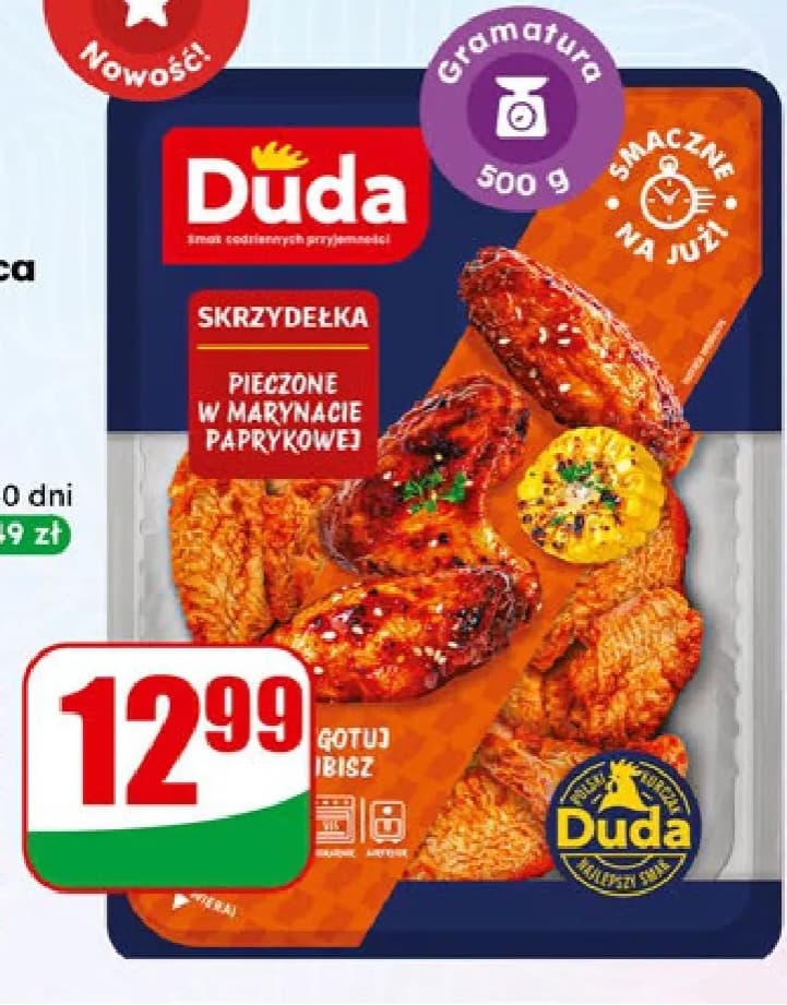 skrzydełka z kurczaka w marynacie paprykowej