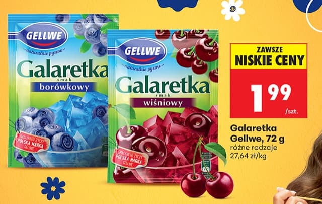 galaretka różne smaki