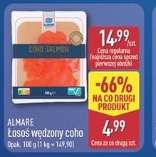 łosoś wędzony coho