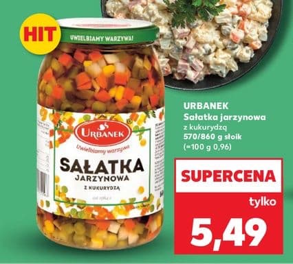 sałatka jarzynowa z kukurydzą