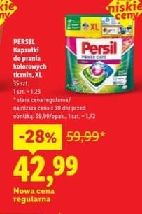 kapsułki do prania kolorowych tkanin