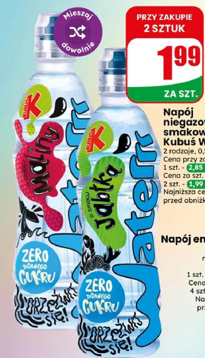 napój niegazowany
