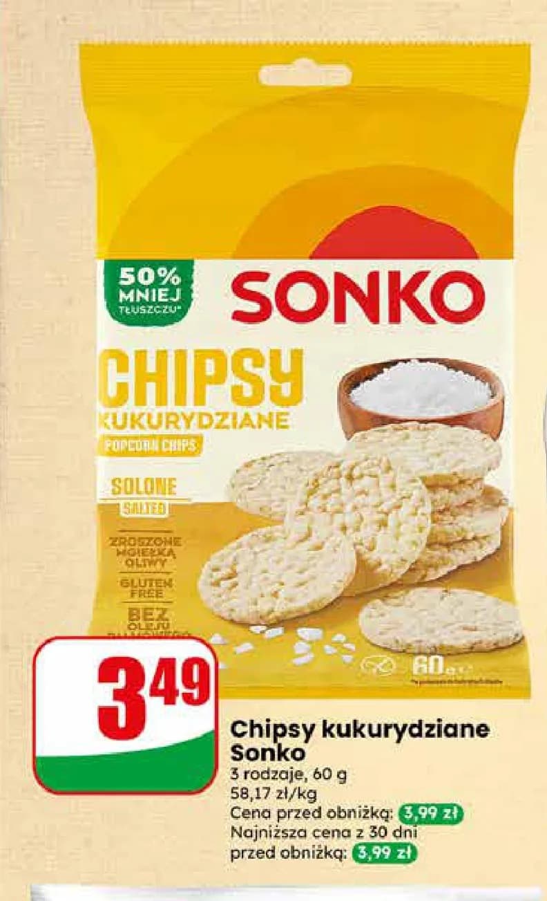 chipsy kukurydziane