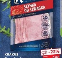 boczek rolowany, szynka od Szwagra wieprzowa