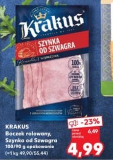 boczek rolowany, szynka od Szwagra wieprzowa