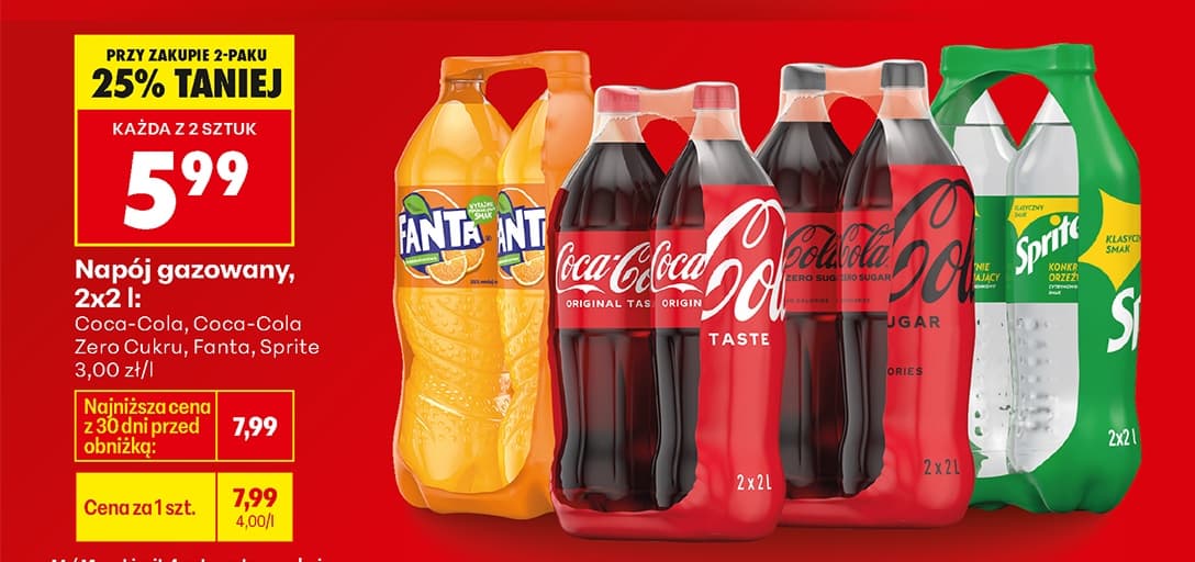 napój gazowany cola