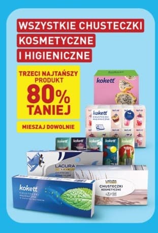 chusteczki kosmetyczne i higieniczne