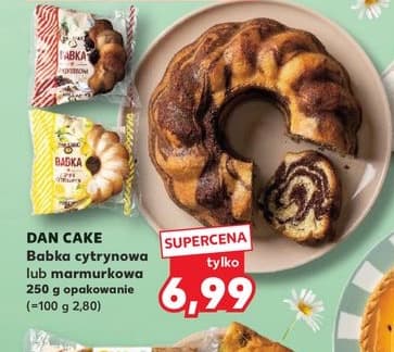 babka cytrynowa lub marmurkowa