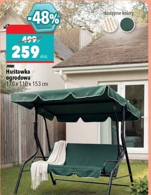 huśtawka ogrodowa