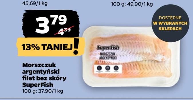 morszczuk argentyński filet bez skóry