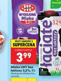 mleko UHT bez laktozy 3,2%